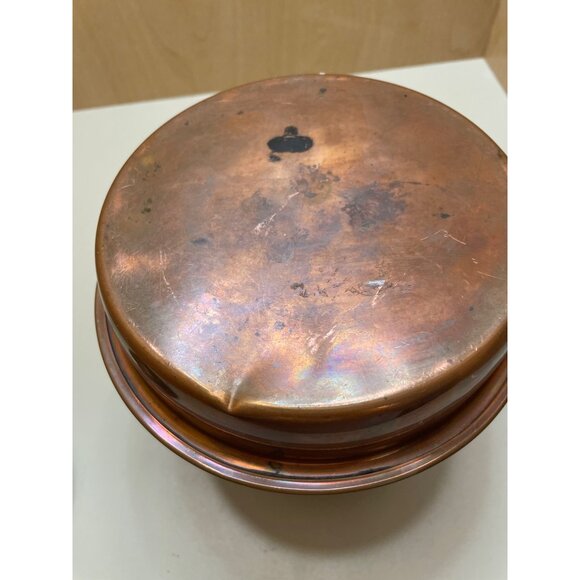 Vtg Copper Pot from Sweden with Classic Gooseneck. Excellent Condition - Picture 6 of 12